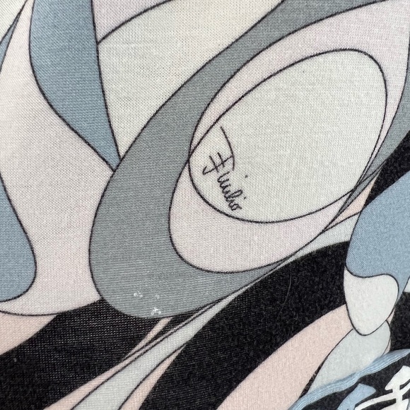 EMILIO PUCCI PINK FLORAL LONG SLEEVE T-SHIRT 31WP01 SIZE 8 - Picture 16 of 17